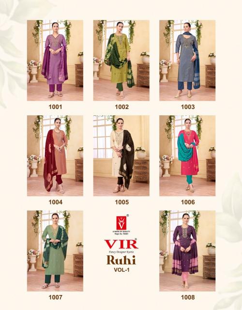Vir ruhi vol 1 fancy kurti wholesale market